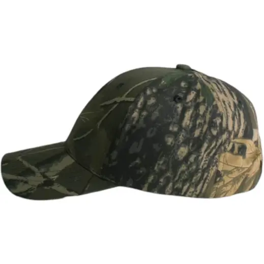 FWRD 6 Panel Forrest Camo Cap Side